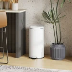 Кошче за боклук HOMCOM 30 л, кошче с педал - Image 3