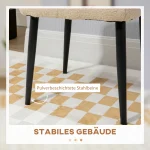 Табуретка HOMCOM, табуретка със седалка, плюшено мече - Image 7