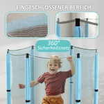 Детски батут AIYAPLAY с предпазна мрежа, 3-6 години - Image 5