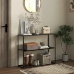 Конзолна маса HOMCOM, бюфет, 2 нива, 90 x 30 x 75 см - Image 3