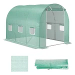 Фолио за оранжерии Outsunny, 3 x 2 x 2 м - Image 10