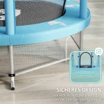 Детски батут AIYAPLAY с предпазна мрежа, 3-6 години - Image 6