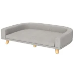 Диван за кучета PawHut за големи кучета до 30 кг, 98x67x25см