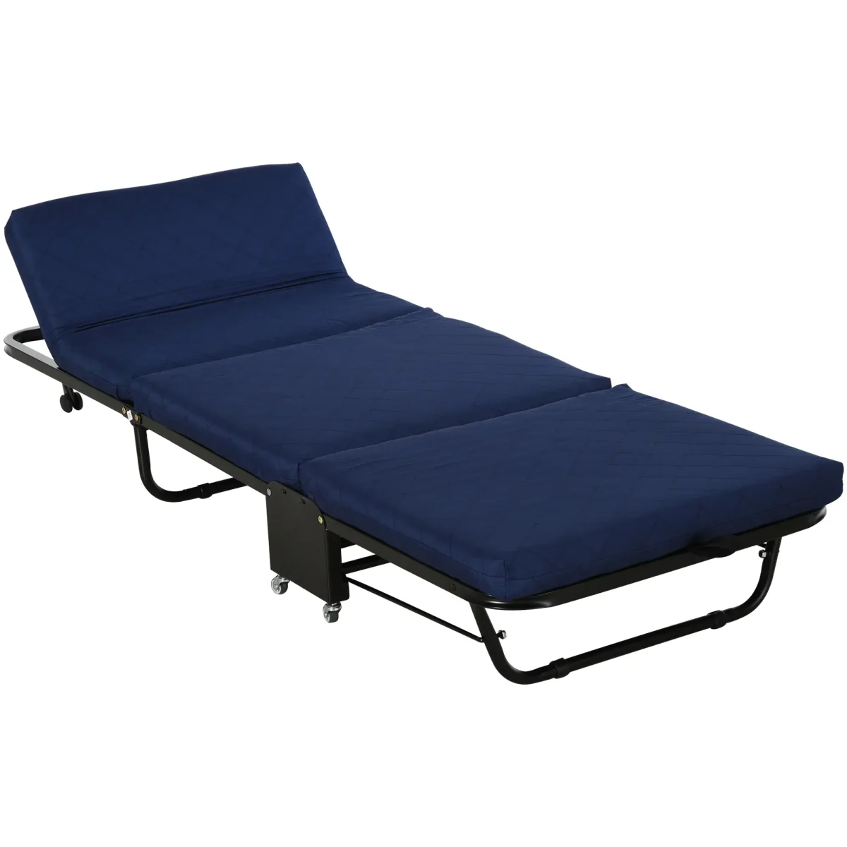 Сгъваемо легло HOMCOM 65x184 см товароносимост до 120 кг - Image 1
