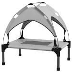 Кучешки шезлонг PawHut с покрив до 30 кг, 61 x 46 x 63 см - Image 9