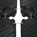 Основа за чадър Outsunny, 4 части, 100 x 100 x 8 см - Image 9