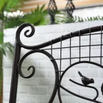 Градинска пейка Outsunny, 2-местна до 220 кг - Image 7