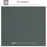 Резервен покрив за шатра Outsunny 3x3м, водоотблъскващ - Image 6