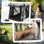 PawHut количка за кучета до 30 кг сгъваема - Image 6