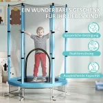 Детски батут AIYAPLAY с предпазна мрежа, 3-6 години - Image 8