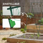 Слънчева пергола, с мрежа за растителна защита, 1,8x1x1,8м - Image 8