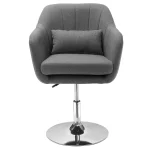 Офис стол HOMCOM, с регулируема височина, 60x60x79-91см - Image 12