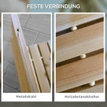 Градинско стъпало Outsunny, 120 x 47 x 1 см - Image 12