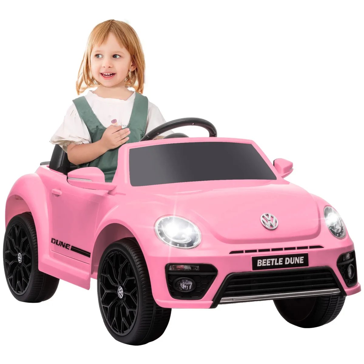AIYAPLAY Електрическа количка, VW Beetle, 3-5 км/ч - Image 8