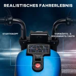 HOMCOM Акумулаторен детски мотоциклет, с фарове - Image 10