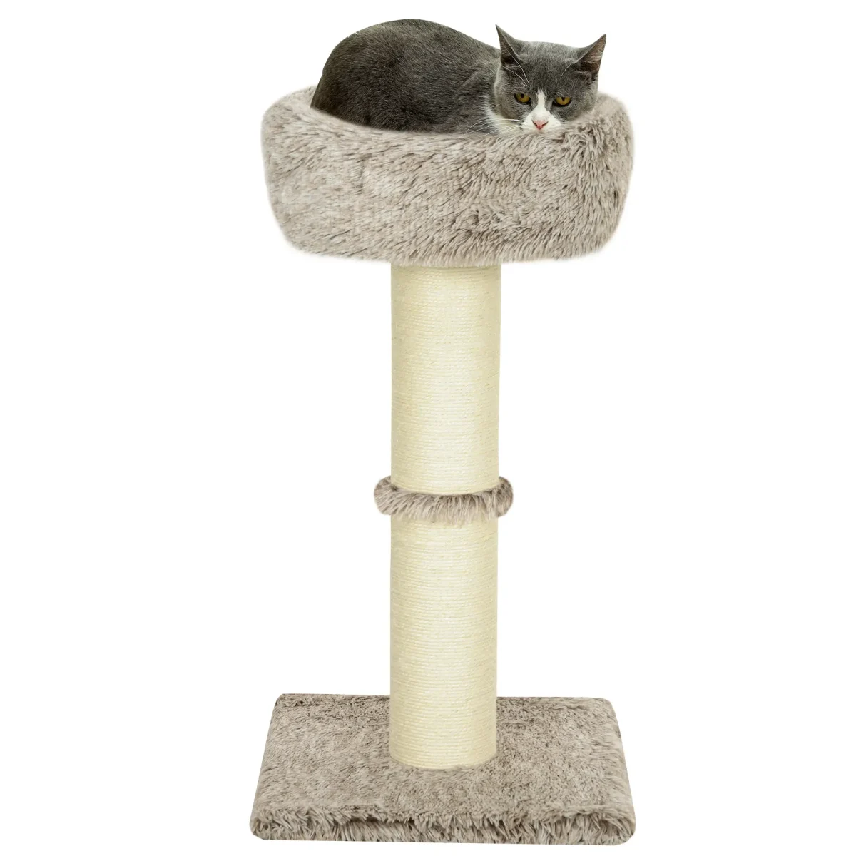 PawHut Дърво за котки, 87 см, Кула за котки - Image 10