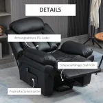 HOMCOM Фотьойл с функция за изправяне - Image 8