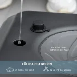 Баскетболен кош на стойка SPORTNOW, 1,82 - 2,13 м, черна - Image 10