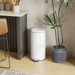 Кошче за боклук HOMCOM 30 л, кошче с педал - Image 9