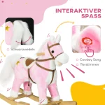 Люлеещ се кон HOMCOM, звукови ефекти, музика до 30кг - Image 10