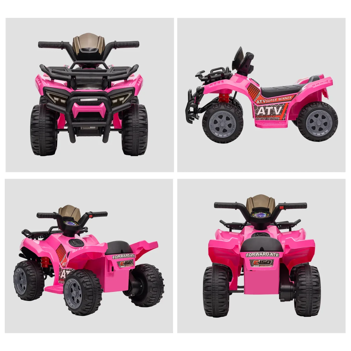 HOMCOM Мини акумулаторно ATV за деца от 18-36 месеца - Image 9