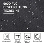 Къмпинг легло Outsunny, сгъваемо, 190 x 68 x 52 см - Image 5