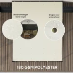 Пергола Outsunny 2.5 x 3 м, стенна, водоустойчива - Image 6