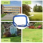 Футболни врати HOMCOM, Сгъваема, Комплект от 2 врати - Image 2