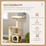 PawHut Котешко дърво 59,5 см x 39,5 см x 114 см - Image 2