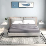 HOMCOM Комплект от 2 стенни нощни шкафчета - Image 2