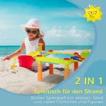 AIYPLAY Маса за игра с пясък и вода, с 16 аксесоара - Image 3