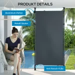 Самостоятелна тента Outsunny, регулируема дължина - Image 5