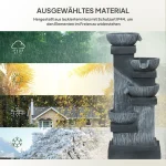 Външен фонтан Outsunny 85 см, 4-етажен - Image 5