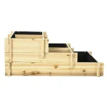 Повдигната леха Outsunny, 3-етажна, 93 x 93 x 35 см - Image 7