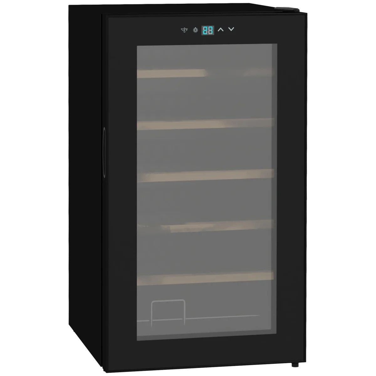 Охладител за вино HOMCOM за 24 бутилки, 43 x 45 x 75 см - Image 1