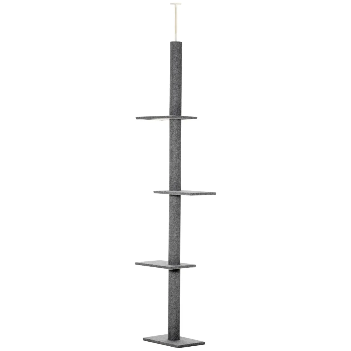 PawHut Дърво за котки с височина до тавана, 228-260 см - Image 1