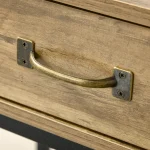 Конзолна маса HOMCOM, с рафт и 2 чекмеджета - Image 5