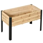 Outsunny повдигната леха, саксия за цветя, 120 x 60 x 74 см - Image 7