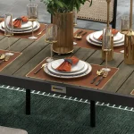 Градинска маса Outsunny за 8 души, 190 x 90 x 74 см - Image 7