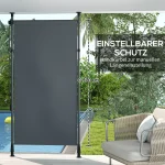 Самостоятелна тента Outsunny, регулируема дължина - Image 8