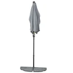 Outsunny 2 x 2 м полукръгъл чадър със скоба водоотблъскващ - Image 10