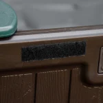 Детски пясъчник Outsunny, капак, 4 места, Φ120 x 21 см - Image 7