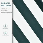 Ръчно прибираща се тента Outsunny, размер (3,5 м x 2,5 м) - Image 8