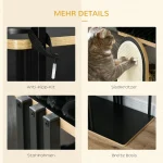 Дърво за котки PawHut, 3 платформи, 2 възглавници - Image 7