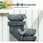 Външен фонтан Outsunny 85 см, 4-етажен - Image 9