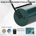 Градински валяк Outsunny, пълнеж с вода/пясък 40 л - Image 9