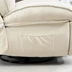 HOMCOM Фотьойл с регулируема облегалка, 104x100x102см - Image 8