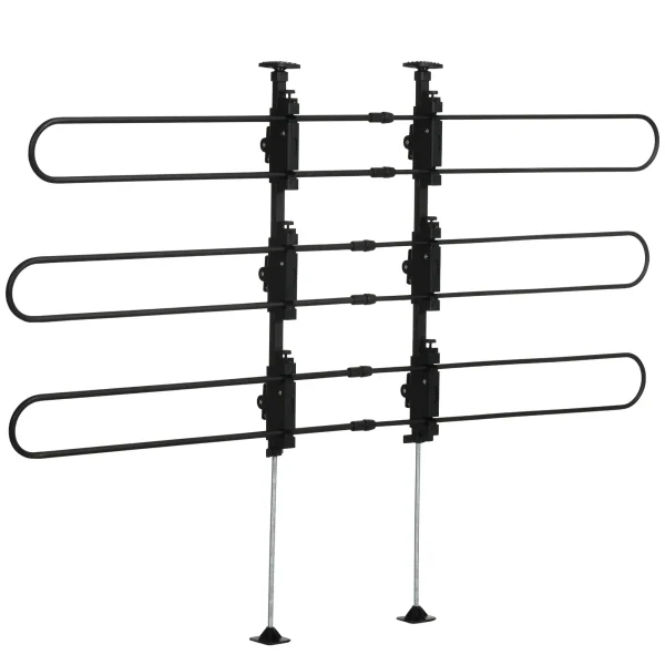 PawHut предпазител за кучета за багажника 150 x 9 x 124 см