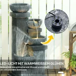 Външен фонтан Outsunny 85 см, 4-етажен - Image 10