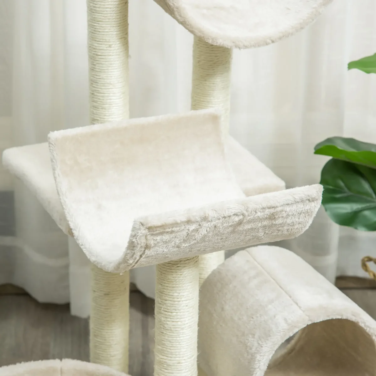 PawHut Дърво за драскане за котки, Д50 x Ш40 x В105 см - Image 8